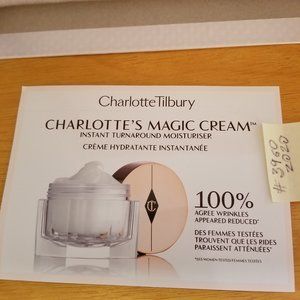 ✅#3960 NEW Charlotte's Tilbury Magic Cream Sample Packet